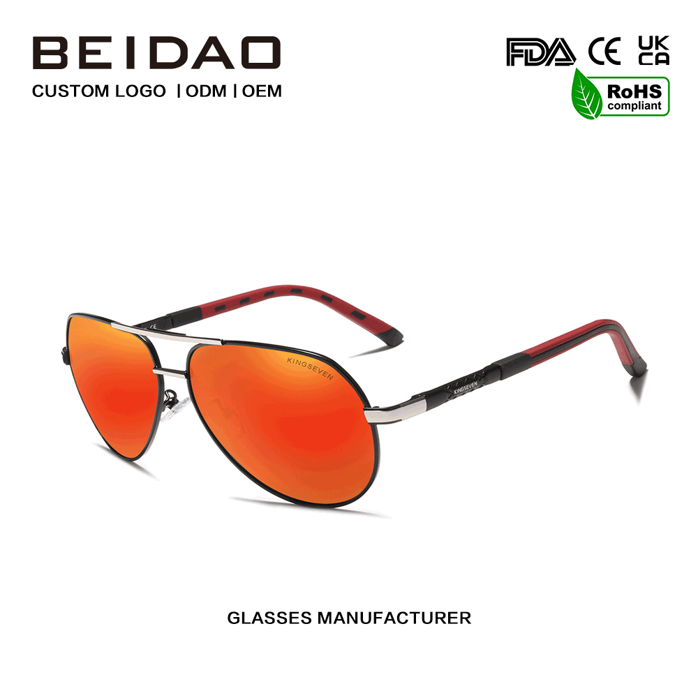 2026 Fráma Alloy Sunglasses Cosanta UV400