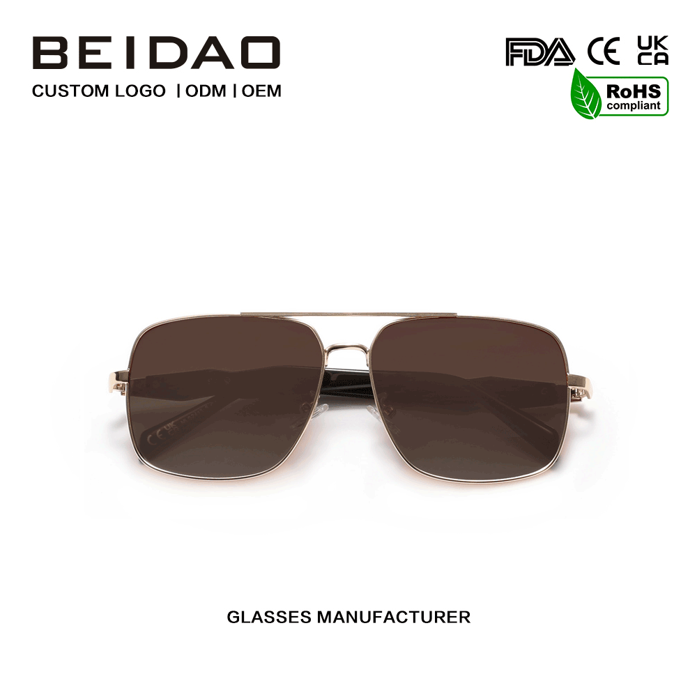 Dearthóir Fráma Alloy Polaraithe Sunglasses UV400 Tiomána