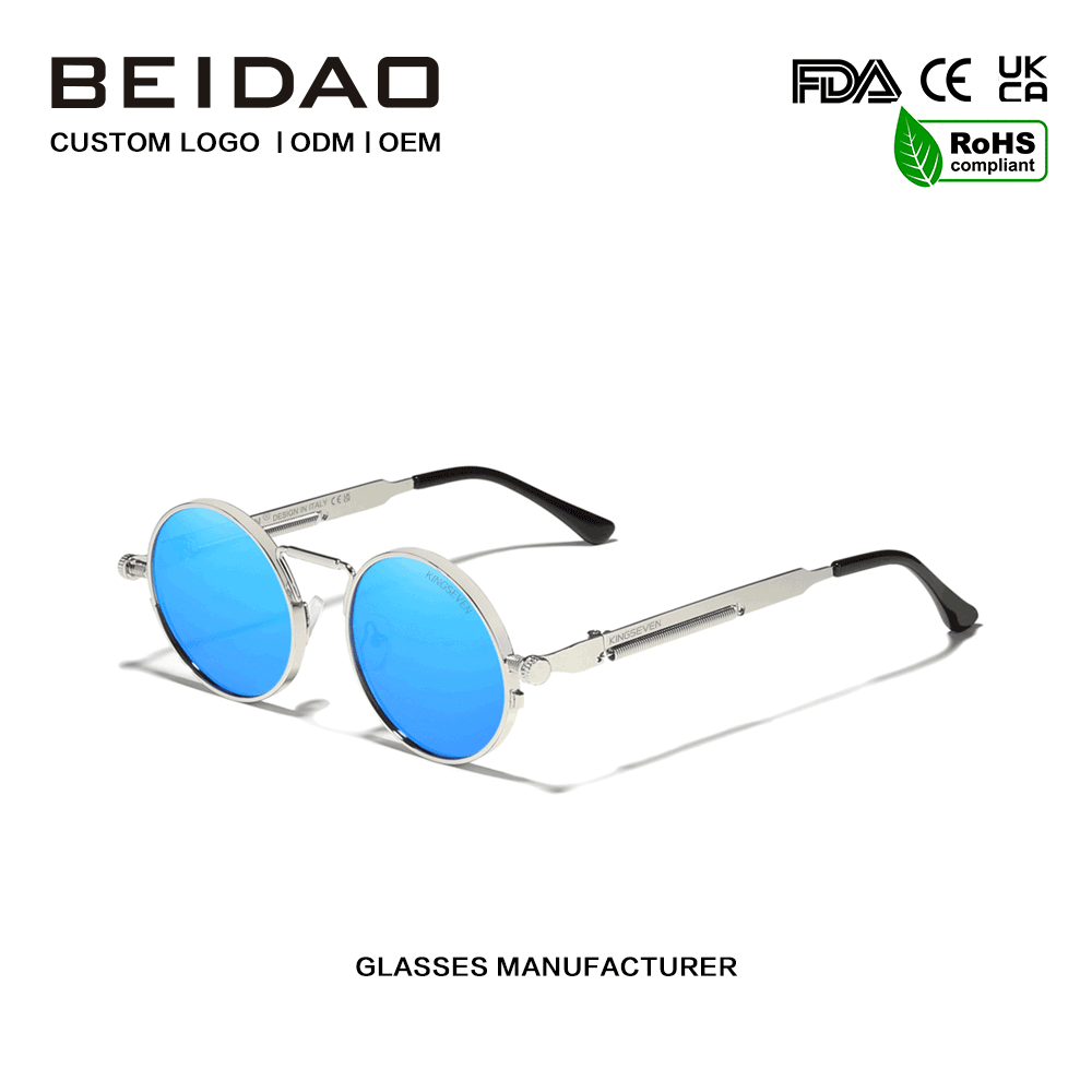 Cosaint Dearthóir UV400 Sunglasses Fráma Miotail Polaraithe