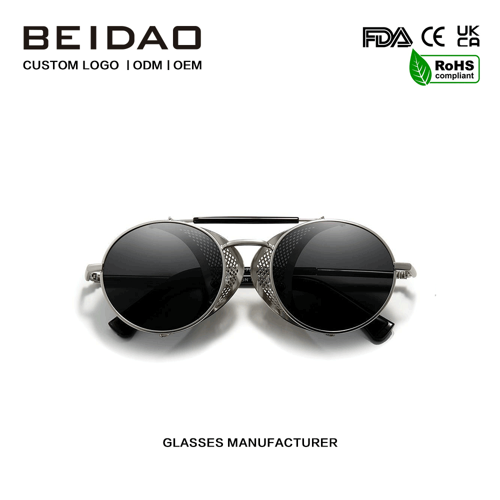 Dearthóir Cosaint UV400 Fráma Alloy Babhta Gloiní Trasteorann