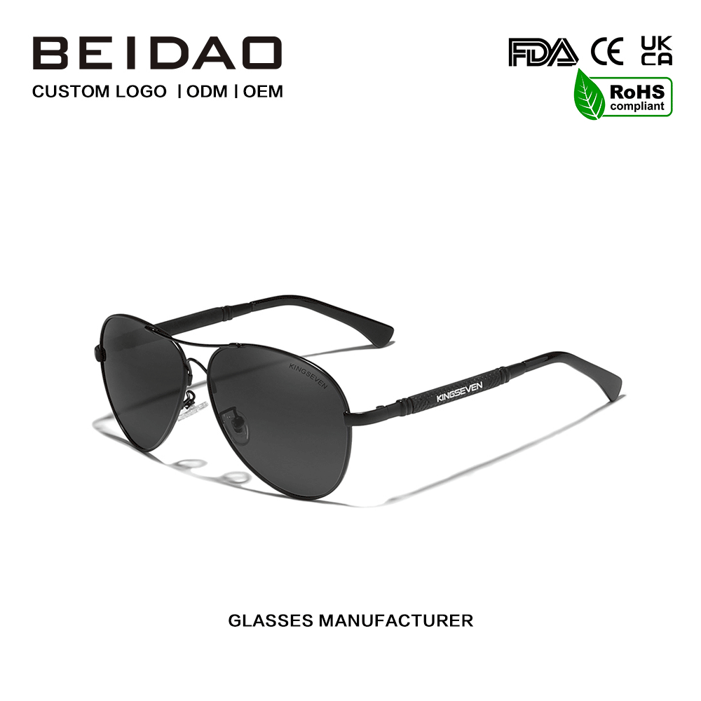 Faisean Clasaiceach Polarized UV400 cosaint Sunglasses Allamuigh