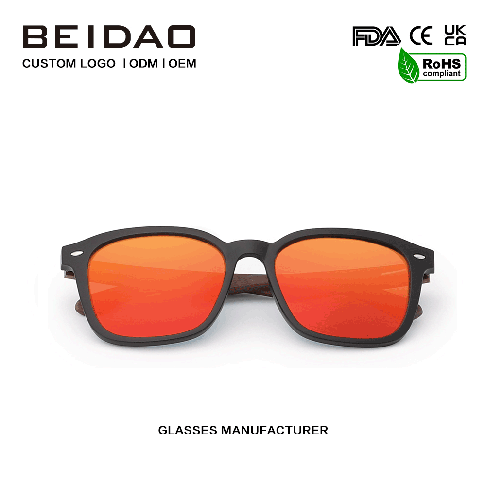 Faisean TAC Polaraithe UV400 TR90 Fráma Polaraithe Sunglasses