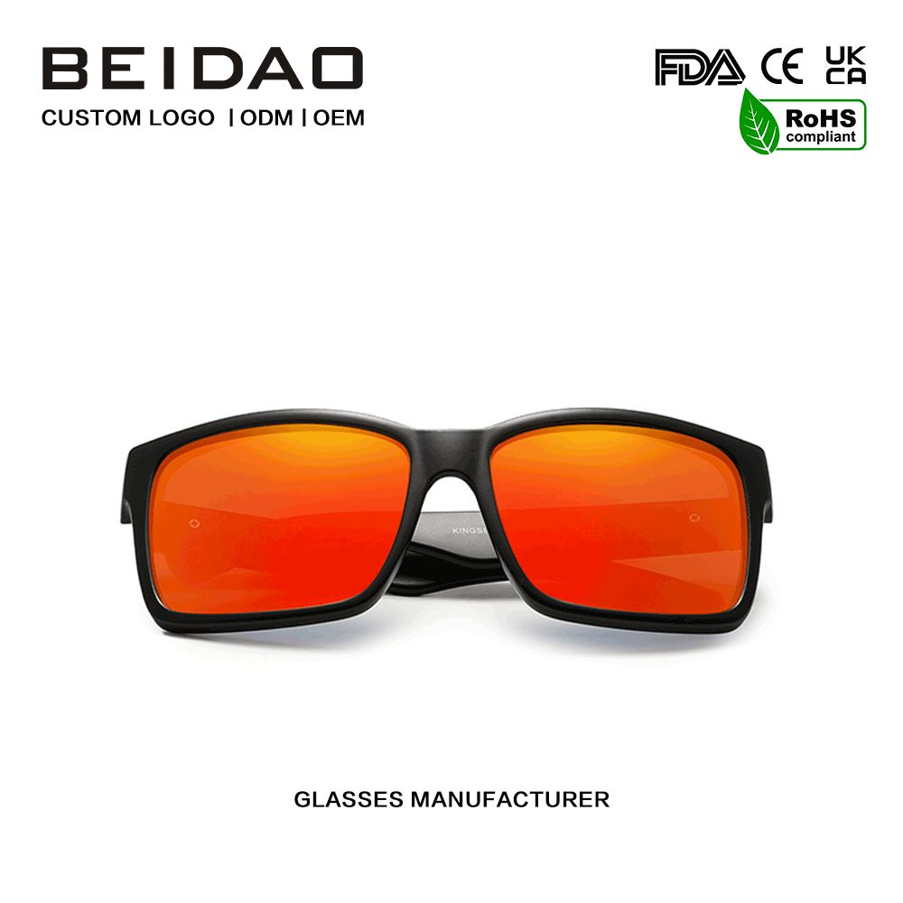 Faisean Díol Te Polaraithe Mirro Lionsaí Sunglasses do Unisex
