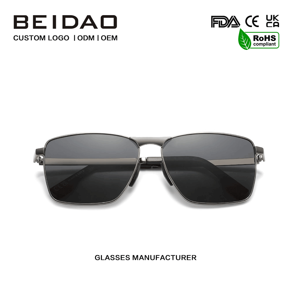 Só Alloy Cearnóg UV400 Polarú TAC Lionsaí Sunglasses