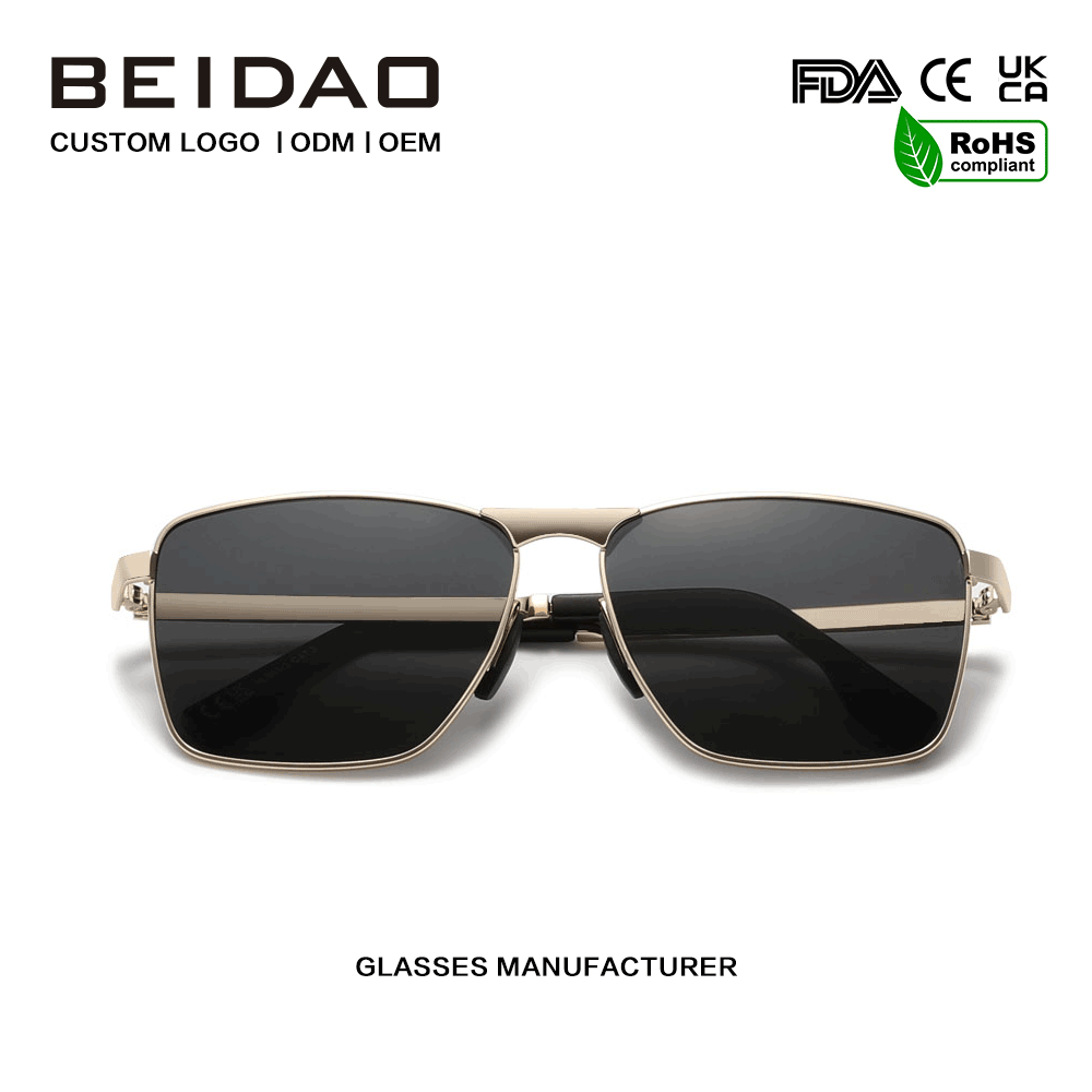 Lionsaí Sunglasses Cearnóg Alloy Só UV400 TAC do Unisex