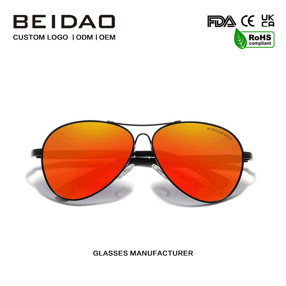 Sunglasses Tiomána Fráma Cóimhiotail Lionsa Dearg Nua-Aimseartha