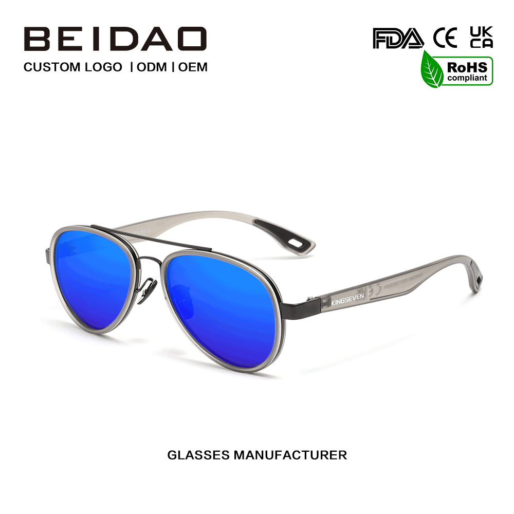 Sunglasses TR90 Nua Ardchaighdeáin d'Fhir Mná