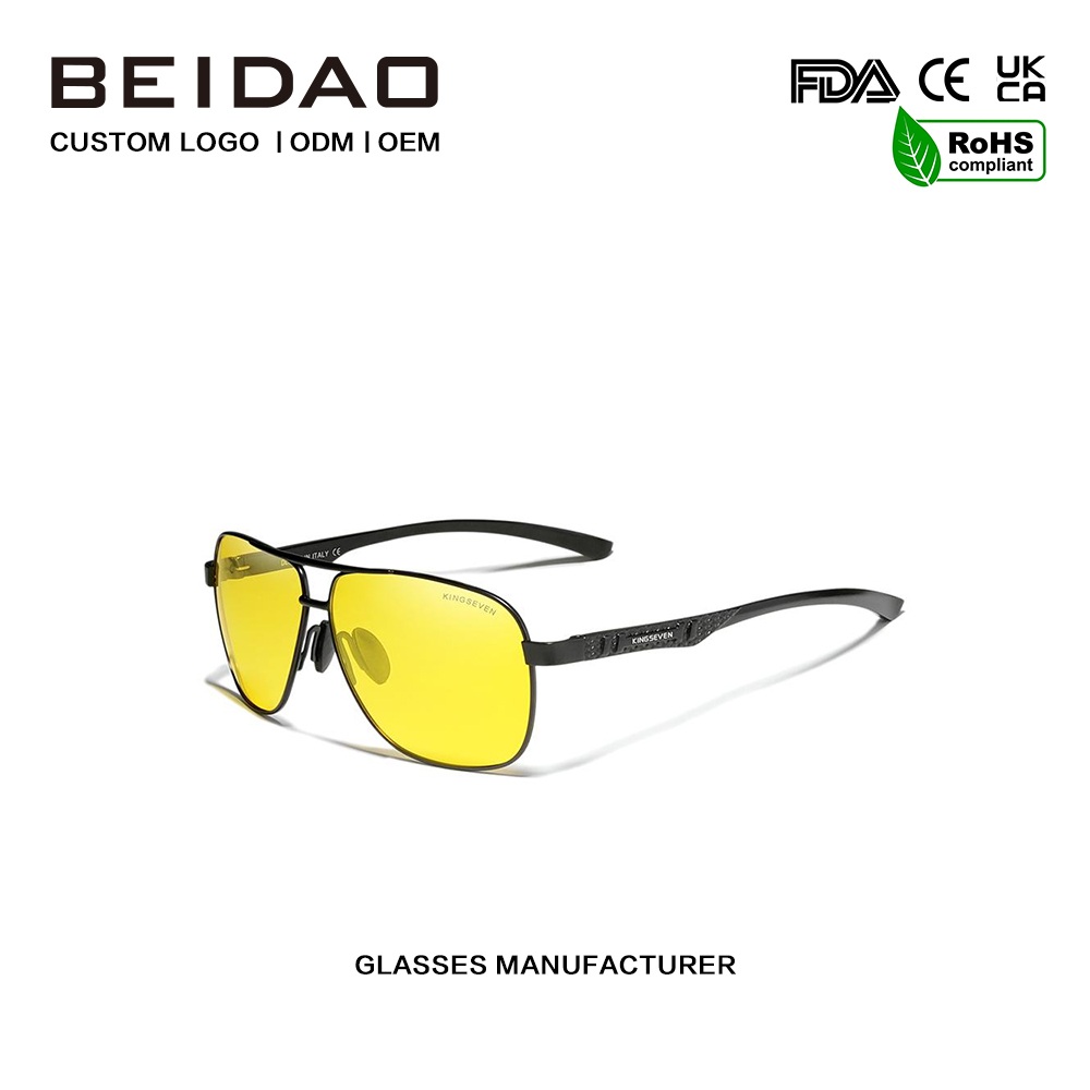 Fís Oíche Sunglasses Polaraithe Lámhdhéanta