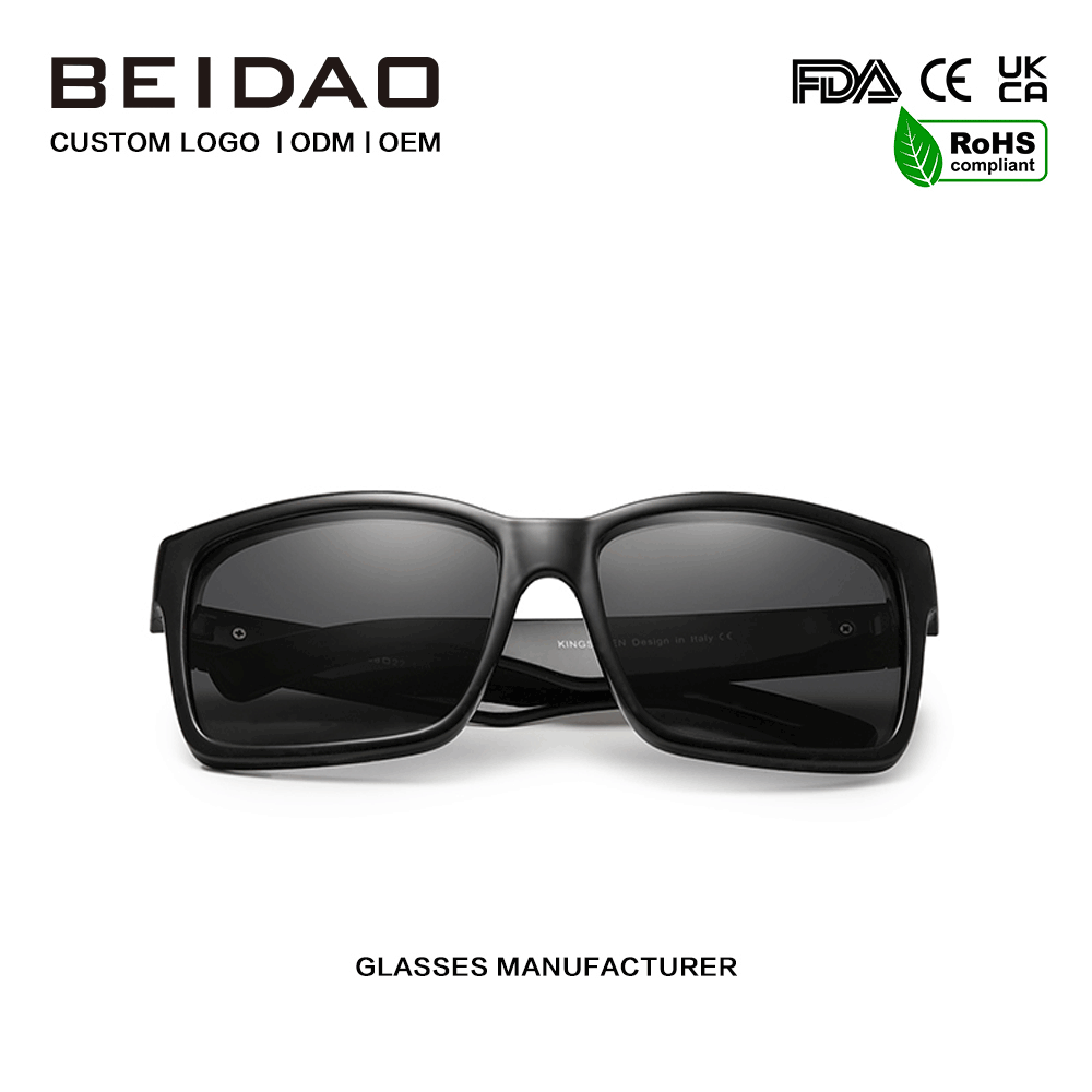 Spóirt Polarized PC Frame Scáthán UV400 Lionsaí Sunglasses