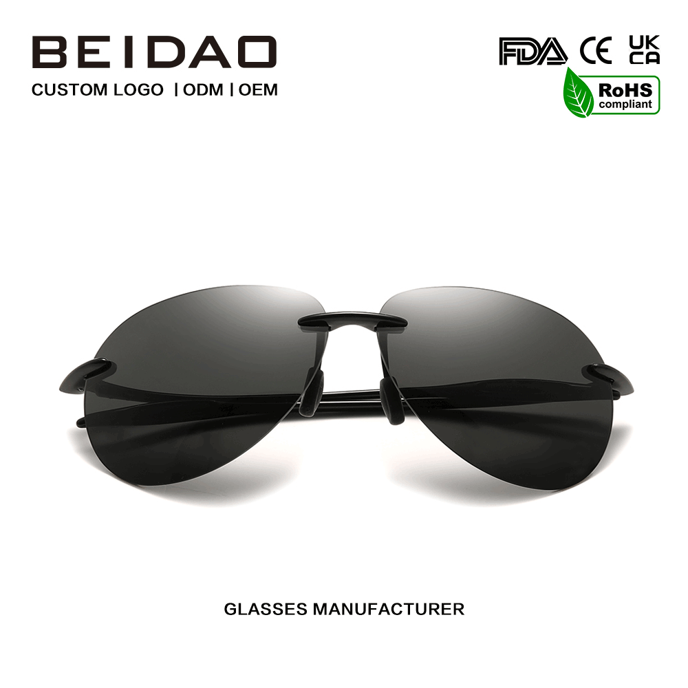 TR90 Sunglasses Fráma Ardchaighdeáin
